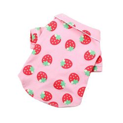 pijama verano fresas